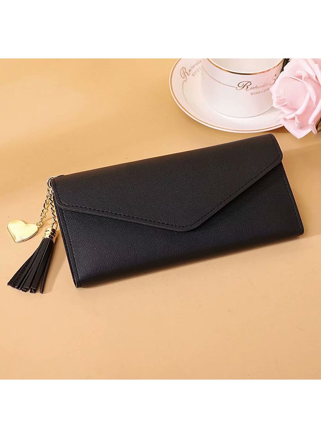 VILILY Sleek Lightweight Casual Wallet Black - Image 3